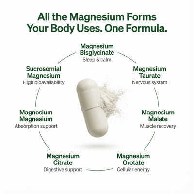 Magnesium Breakthrough 7-In-1 Complex - (500mg Elemental)